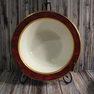 NORITAKE HEMINGWAY BONE CHINA RIMMED ROUND VEGETABLE BOWL